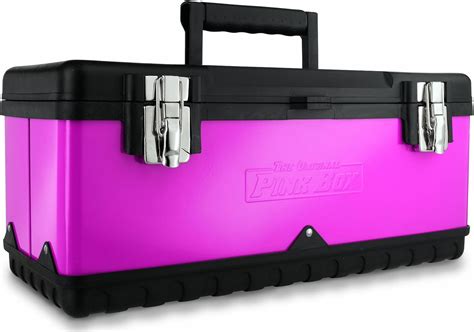 the original pink box pb20mtb 20-inch steel tool box pink|The Original Pink Box® 20.